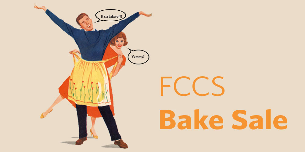 Faculty of Creative and Critical Studies bake sale logo