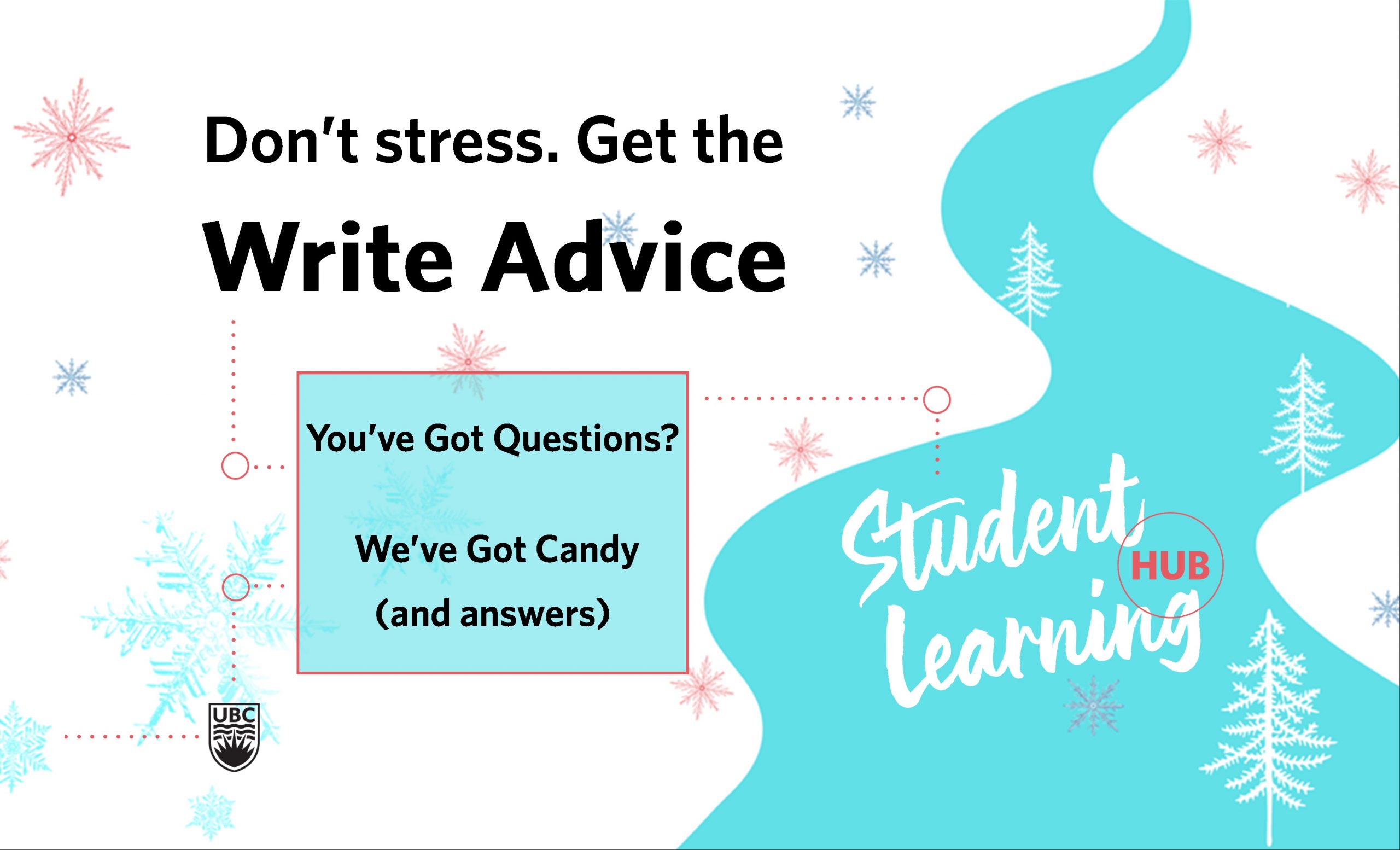 Don't stress. Get the Write Advice. You've got questions? We're got candy (and answers)
