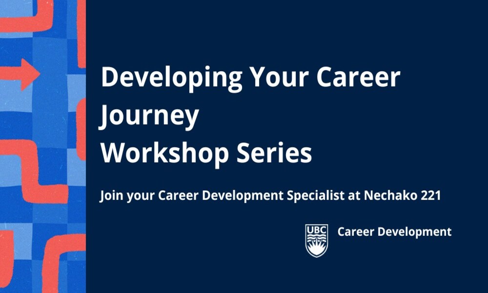 Developing Your Career Journey workshop series.