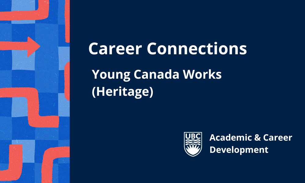 Career Connections: Young Canada Works (Heritage)