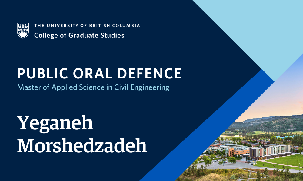 Yeganeh Morshedzadeh will defend their thesis.